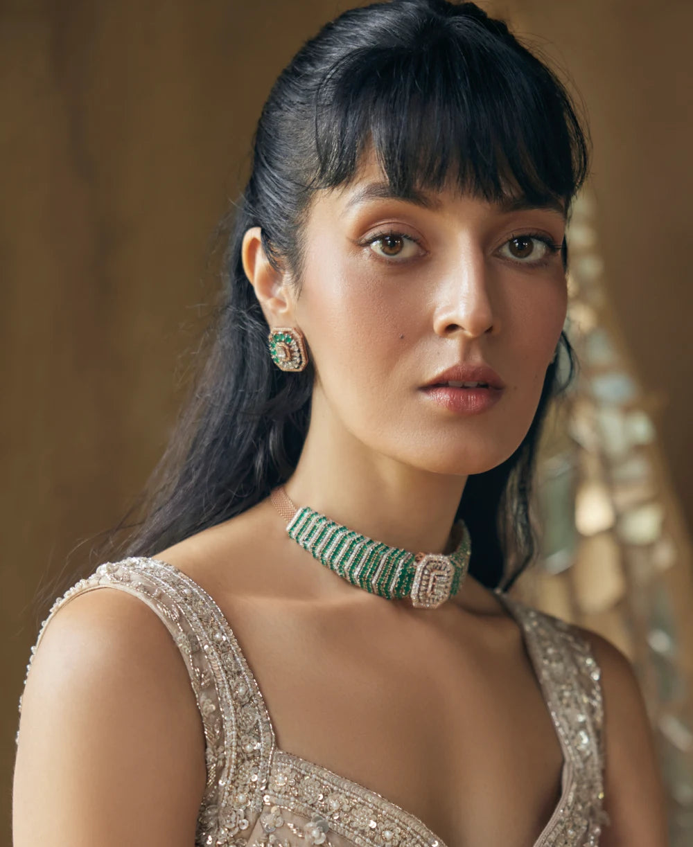 Go Green, Go Glam Necklace Set