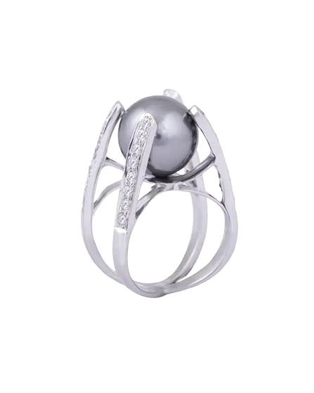 Midnight Bloom Ring