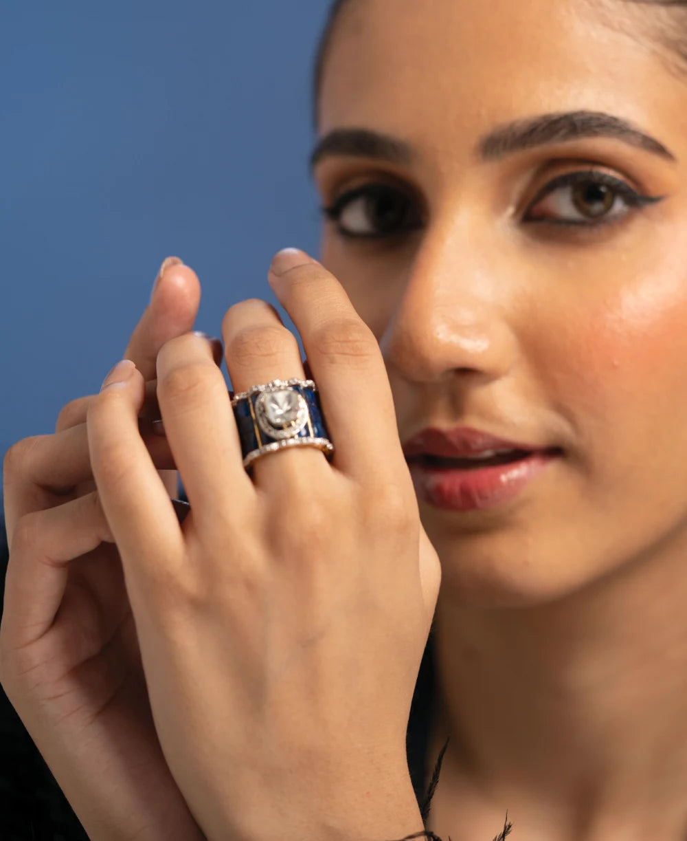 Ocean Spark Ring