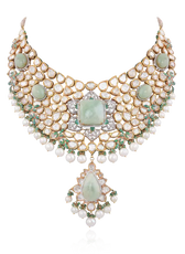 Polki Princess Necklace Set