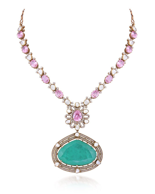 CELESTE ROSE POLKI SET