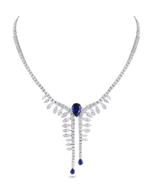 CELESTIQUE BLUE DROP DIAMOND SET