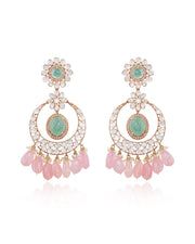 ROSELLE EMERALD POLKI SET