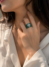 SLAY IN JADE RING