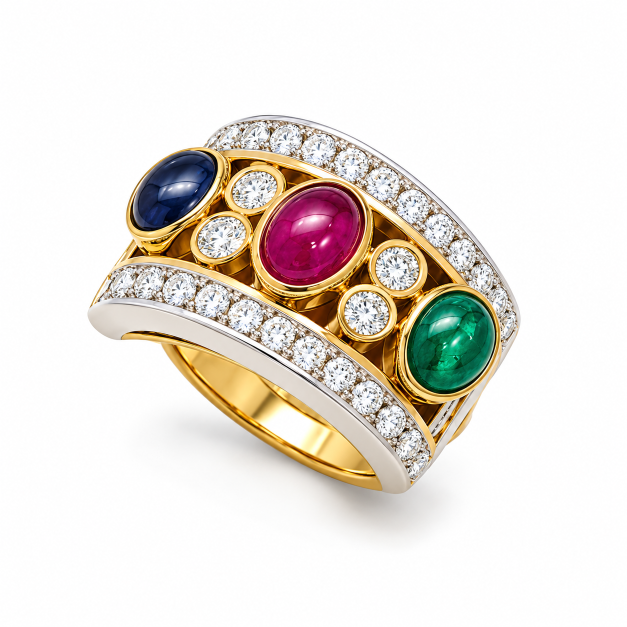 TRIO TREASURE RING